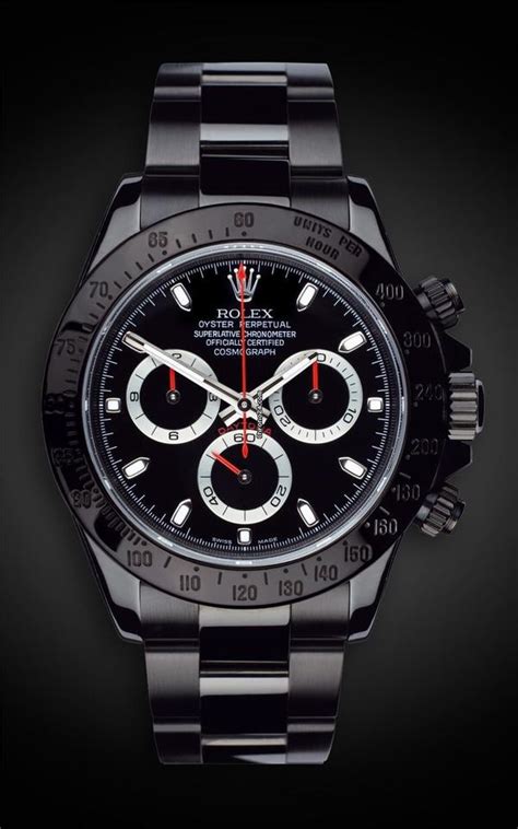 Rolex Cosmograph Daytona Racing Black DLC Stealth Pure 